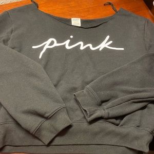 PINK black off shoulder